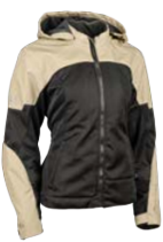 Speed and Strength Starstruck Mesh Jacket Trench Tan/Black Womens - XL