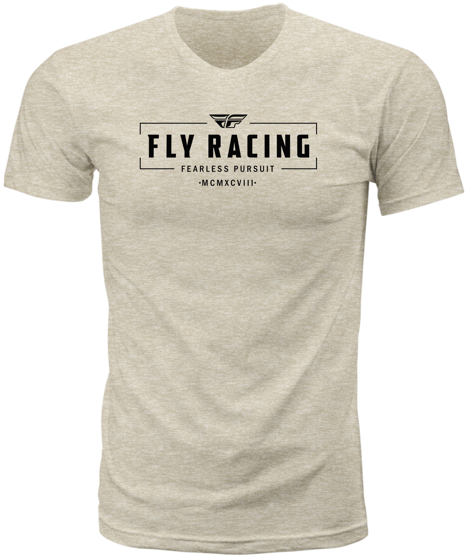 Fly Motto Tee Natural 2x