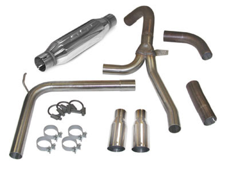 SLP 1998-2002 Chevrolet Camaro LS1 LoudMouth Cat-Back Exhaust System w/ 3.5in Slash Cut Tips