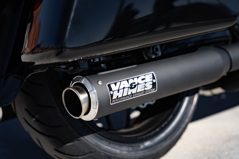 Vance & Hines 17-24 Harley-Davidson Touring Supersport Slip-On - Black
