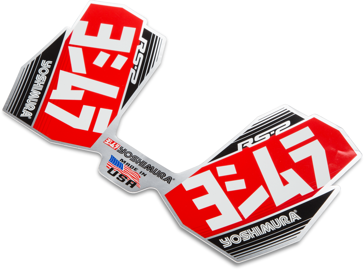 Muffler Logo Decal Rs 2 Off Road V2
