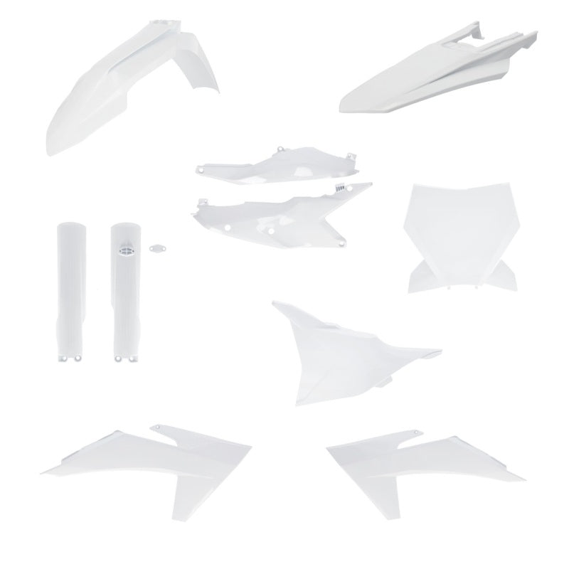 Acerbis 23-24 KTM 125-450 SX/SX-F/XC/XC-F Plastic Kit - White