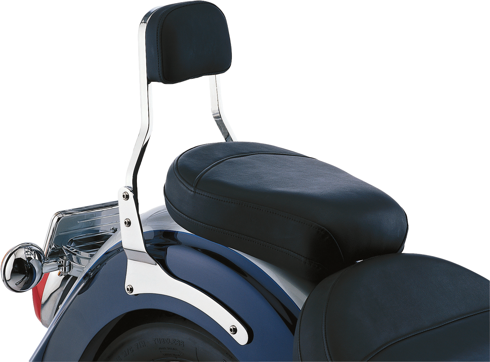 Short Sissy Bar W/Pad Chrome Hon Vt1300 Sabre 10 14