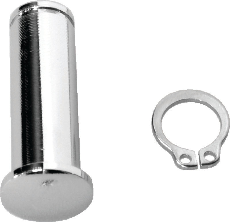 Bikers Choice 08-Up FLH FLT Chrome Clutch Pivot Pin &amp; Clip Replaces H-D 38738-08