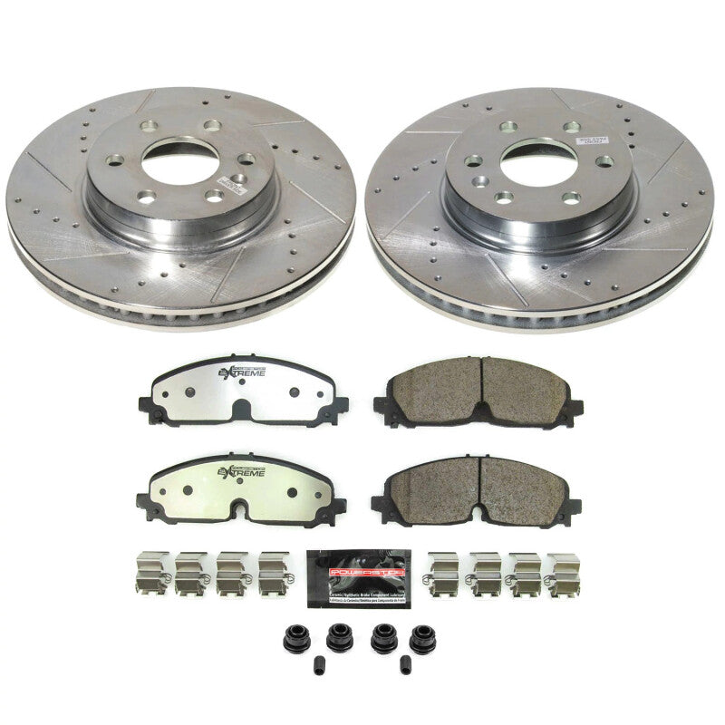 Power Stop 21-22 Chevrolet Colorado Front Z36 Truck &amp; Tow Brake Kit