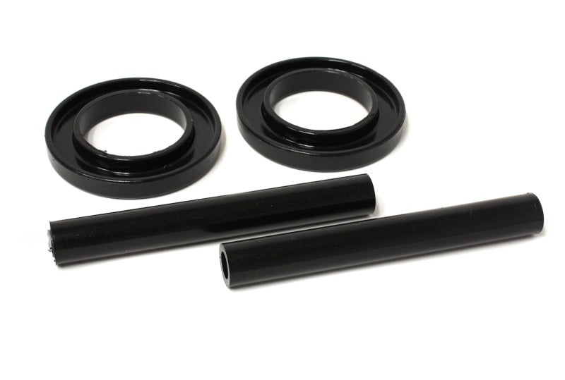 Energy Suspension 83-04 Ford Mustang SVO Black Front Spring Upper &amp; Lower Isolator Set