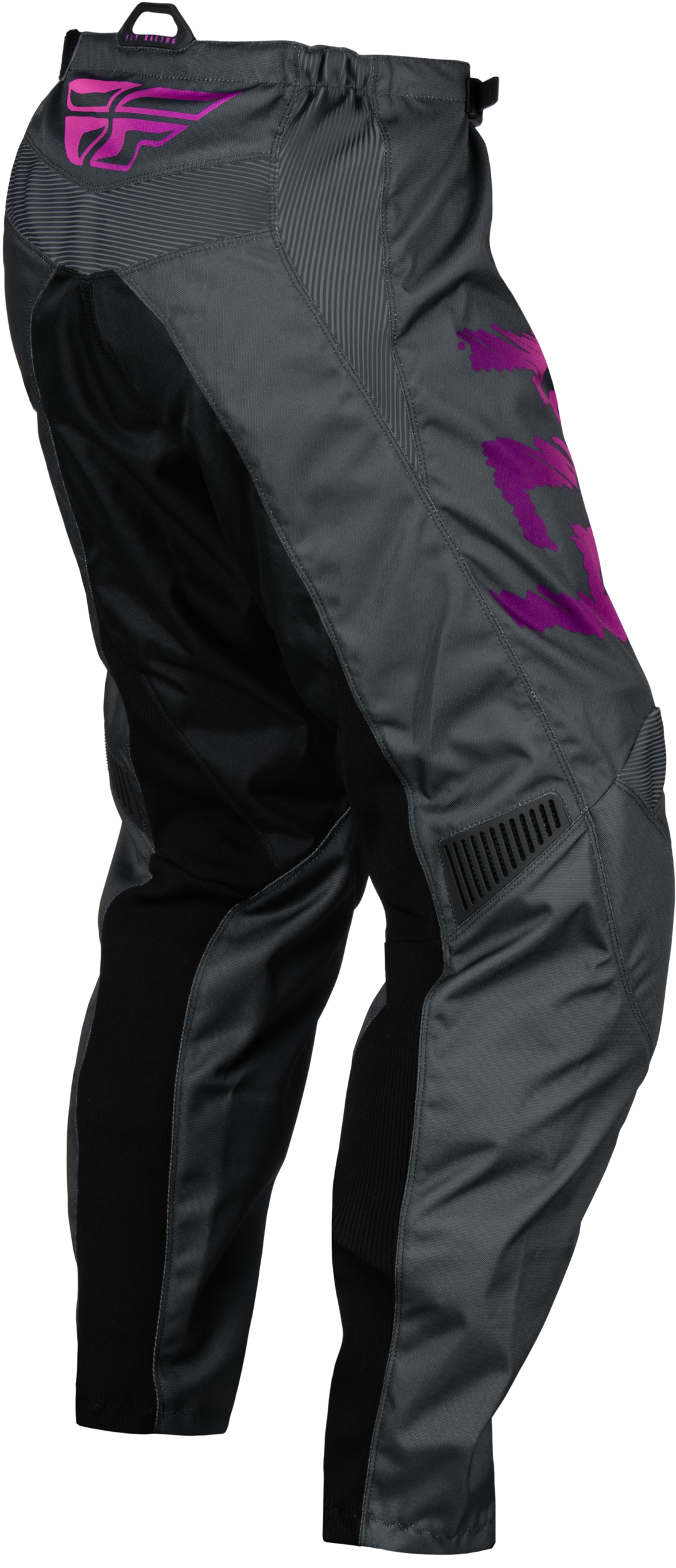 Youth F 16 Pants Grey/Charcoal/Pink Sz 20