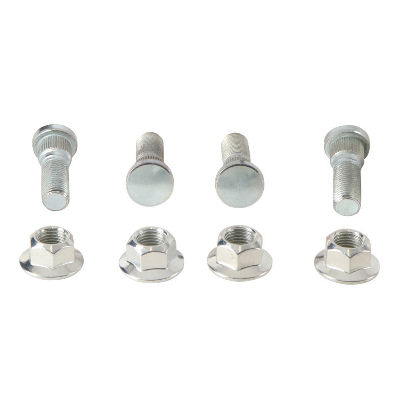 QuadBoss 16-18 Kawasaki KAF1000 Mule Pro-DX Front Wheel Stud &amp; Nut Kit