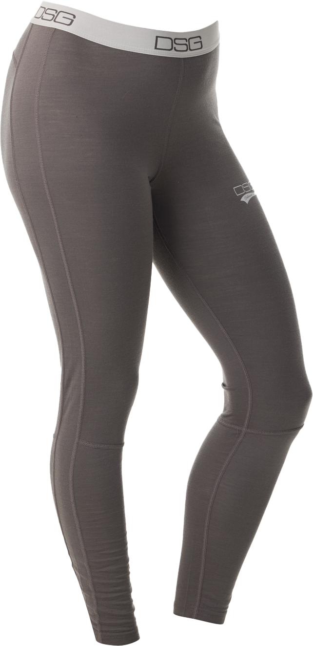 Merino Wool Base Layer Pant Grey Lg