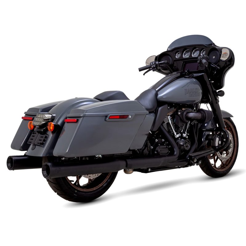 Vance &amp; Hines HD Dresser 17-22 Eliminator 400 Black Slip-On Exhaust
