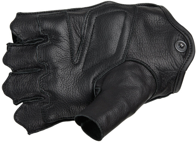 Half Cut Gloves Black 2x