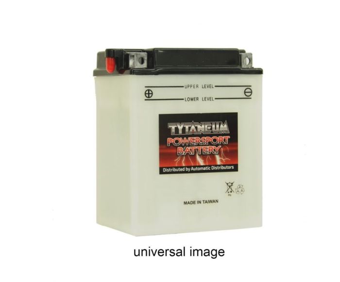 TYTANEUM PS BATTERY YB14A-A2, W/ACID