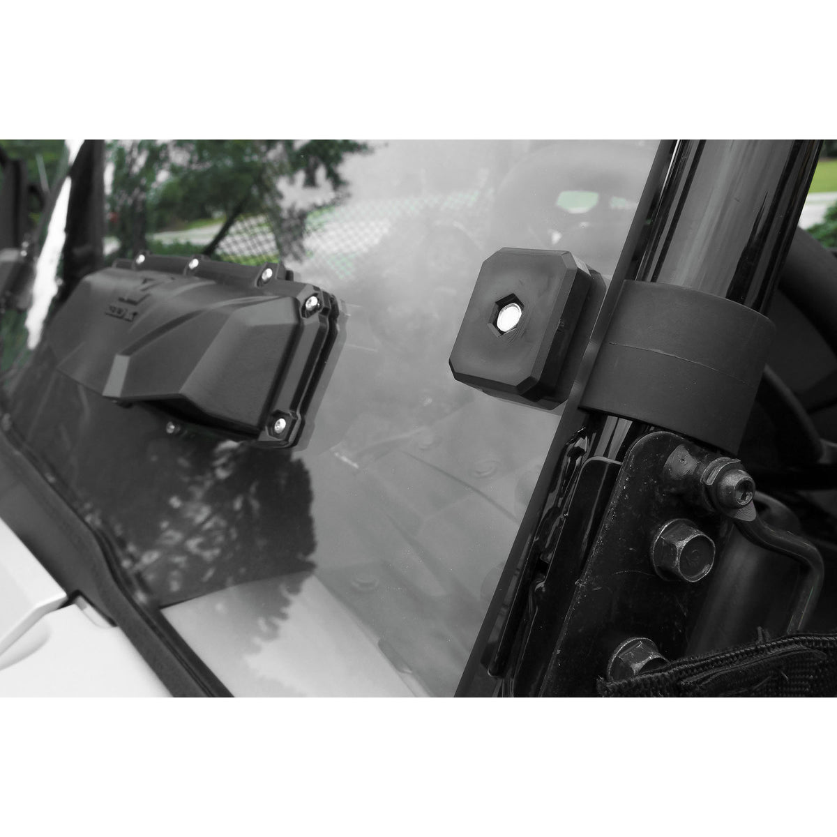 SEIZMIK WINDSHIELD FULL-VENTED - SCRATCH RESISTANT POLY