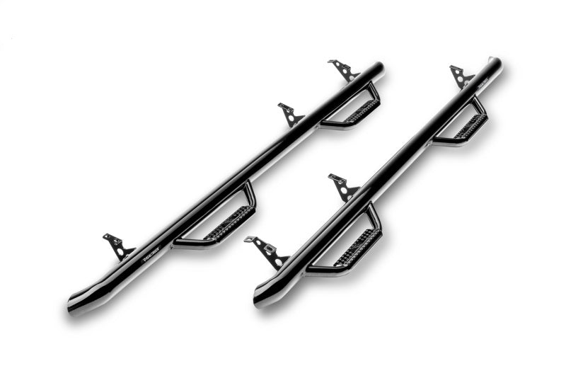 N-Fab Nerf Step 15.5-17 Dodge Ram 1500 Crew Cab - Gloss Black - Cab Length - 3in