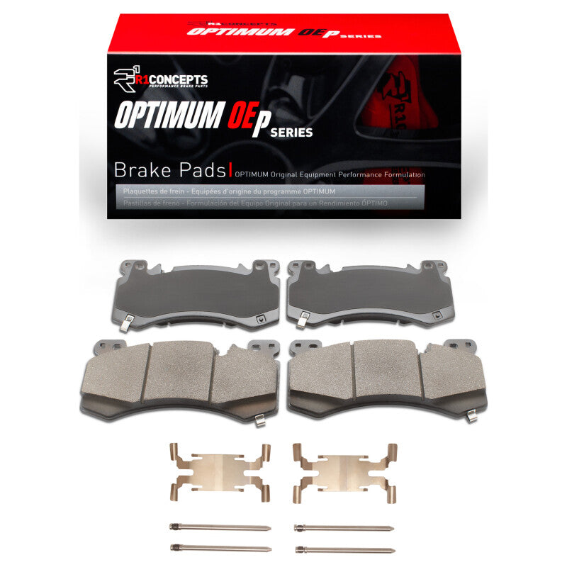 R1 21-25 Cadillac Escalade Front Optimum OE Pads &amp; Hardware Kit