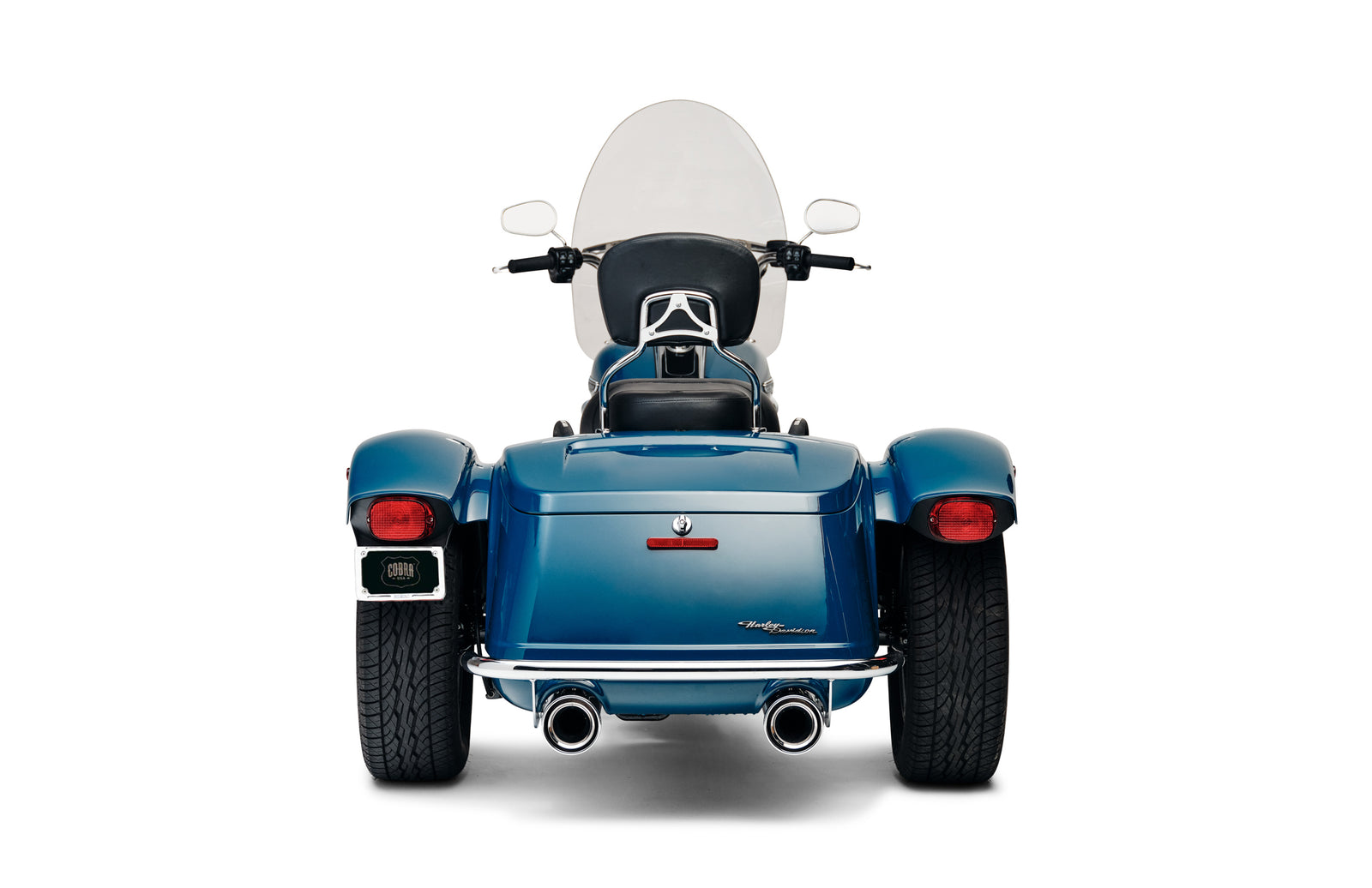 4" Nh Slip Ons Chrome Flh/Flt 95 16