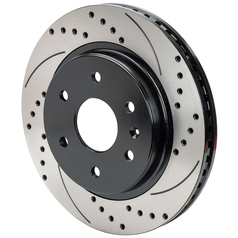 Wilwood 13.38x 1.25 - 6x5.50 0.68 Offset SRP Black LH Rotor