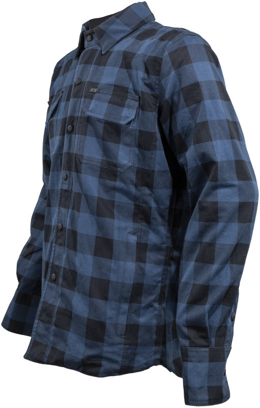 Speed and Strength True Grit Armored Motoshirt Navy/Black - XL