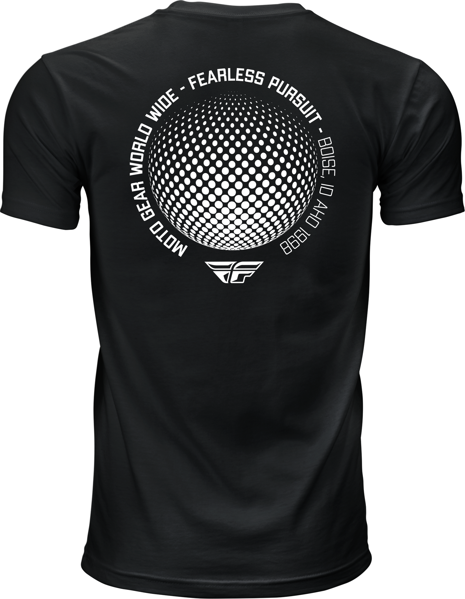 Fly Worldwide Tee Black Sm