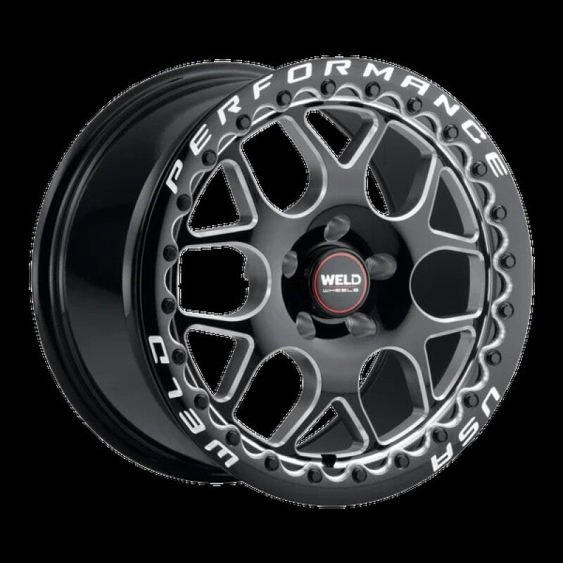 Weld S910 Solana Beadlock 20x10 6x135 ET38 BS 6.99 Gloss Black Wheel MIL Dia 87.1