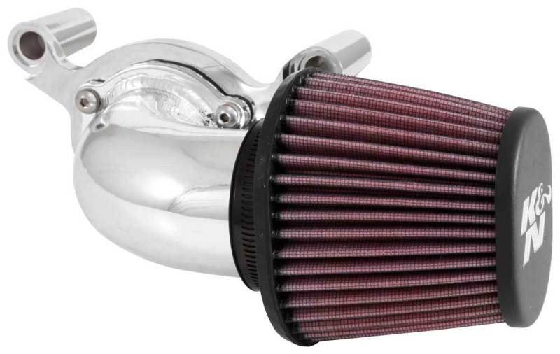 K&amp;N 01-15 Harley-Davidson Touring 96 / 103 / 08-15 Bright Aircharger Performance Intake