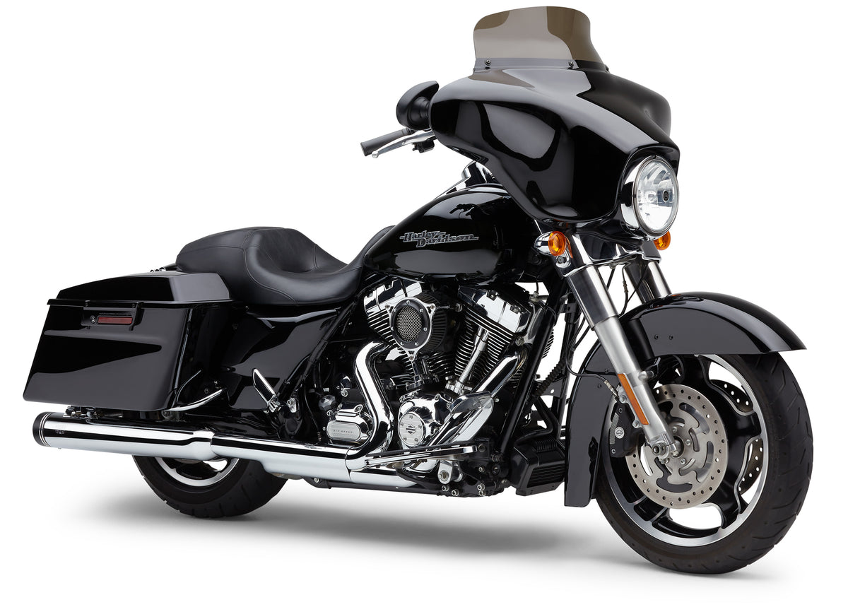 4" Groove Tip Slip On Chrome Flh/Flt 95 16