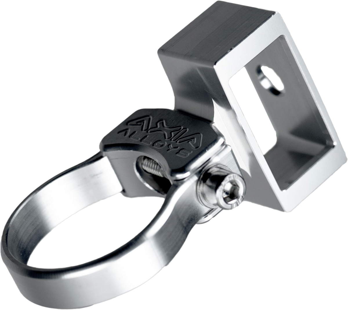 Rocker Switch Mount Silver