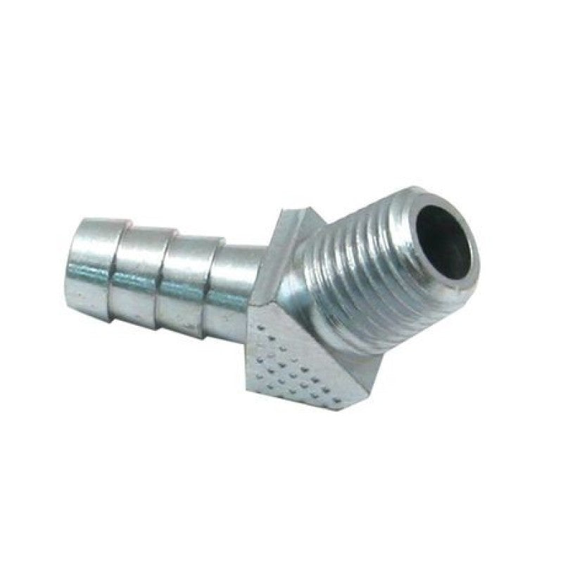 S&amp;S Cycle 1/4-18 NPTF x .375in 45 Degree Fitting