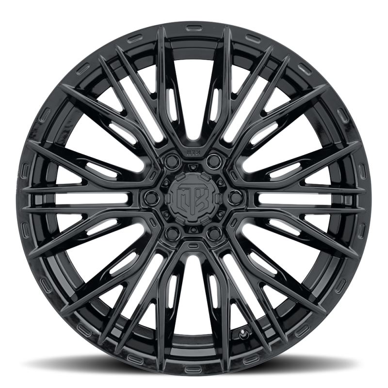 MTX Gangstar Gloss Black 20x9in / 6x139.7 BP / 18mm Offset / 106.1mm Bore