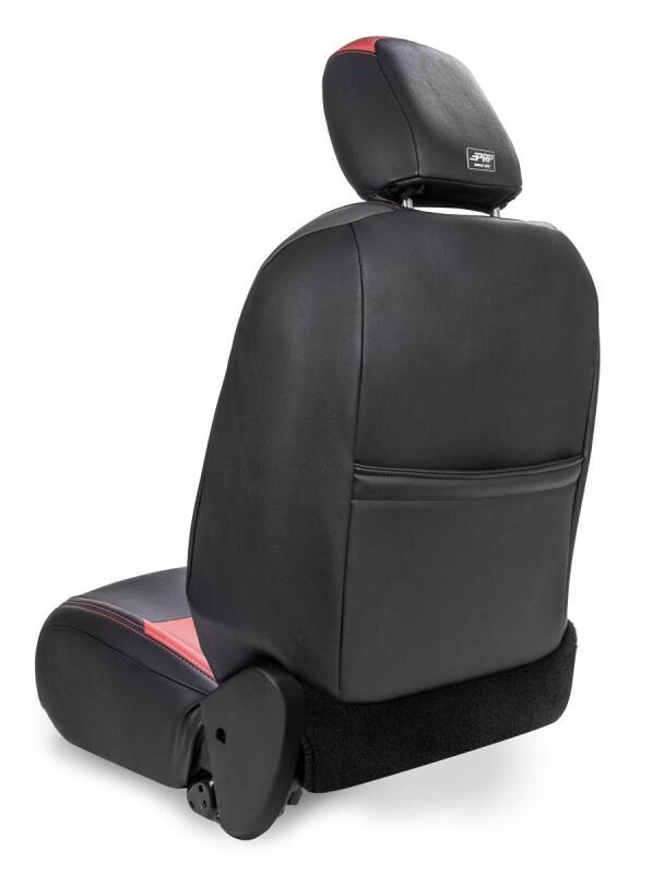 PRP 2018+ Jeep Wrangler JLU/4 Door/Jeep Gladiator JT/ Non-Rubicon Front Seat Covers(Pair) -All Black