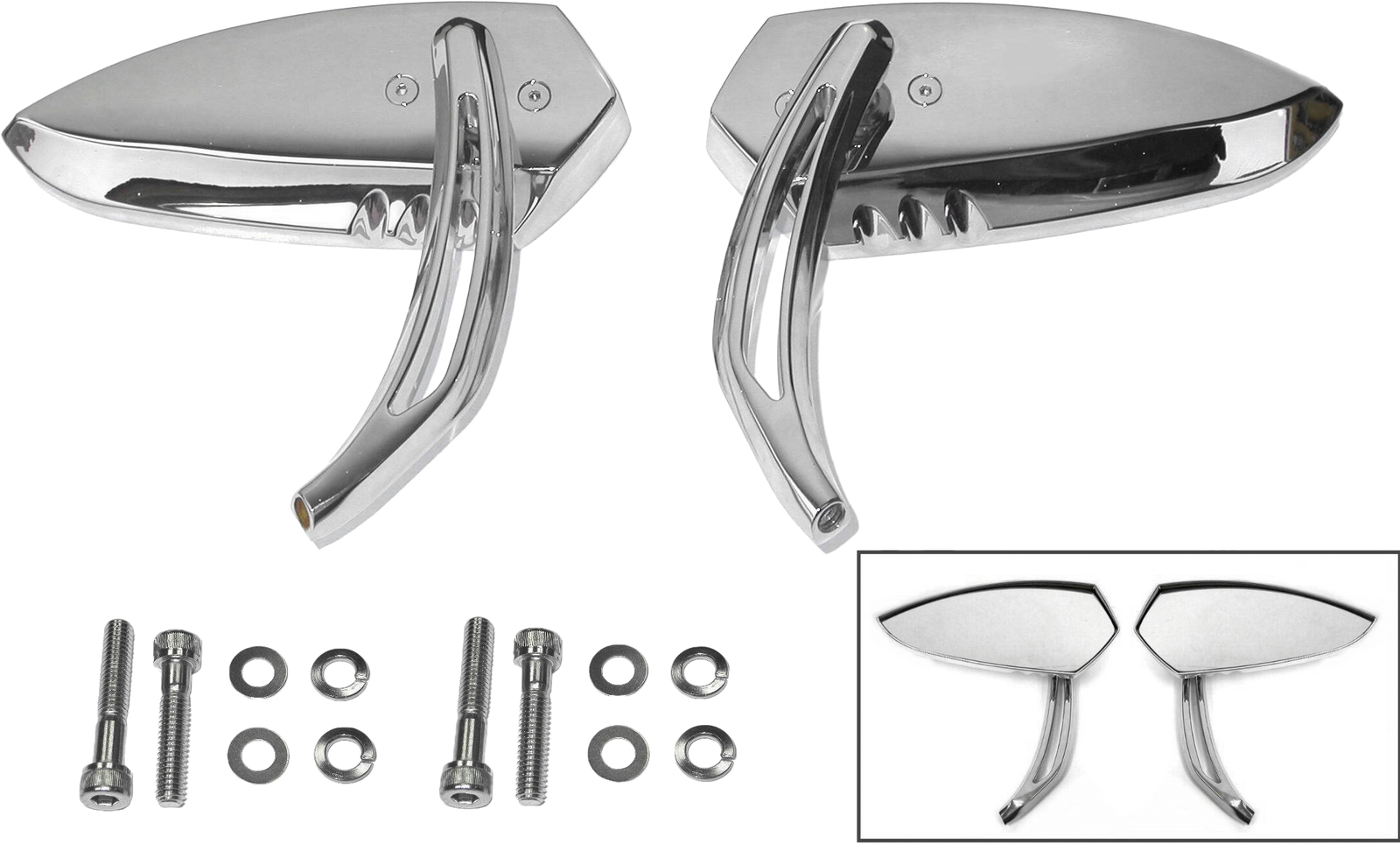 Strike Mirror Chrome Pr