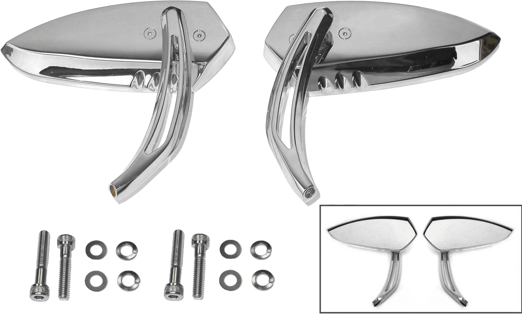 Strike Mirror Chrome Pr