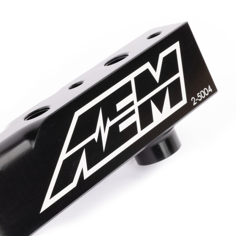 AEM 90-93 Accord DX/LX/SE/EX & 92-01 Prelude S/Si/Si VTEC Black Fuel Rail