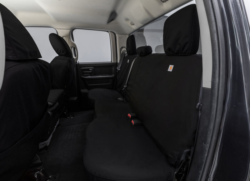 Covercraft 11-24 Dodge Ram Carhartt Super Dux SeatSaver Custom Second Row Seat Covers - Black