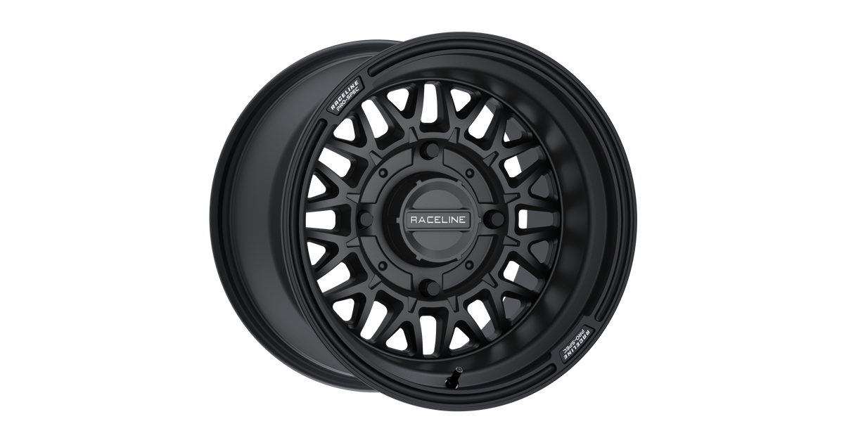 Raceline Omega 15x10 4/156 5+5 (0mm) Satin Black