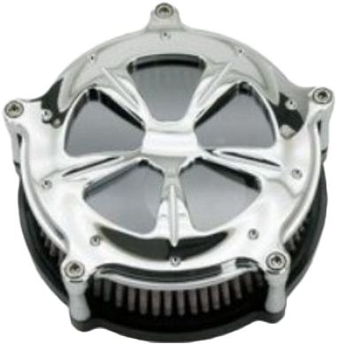 Commodore Air Cleaner Kit Chrome W/ Clear Window