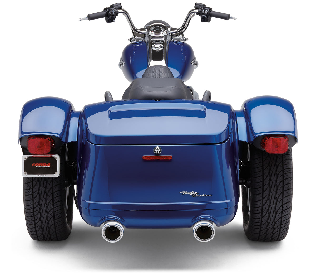 909 Twins 4" Slip Ons Chrome Freewheeler 15 22