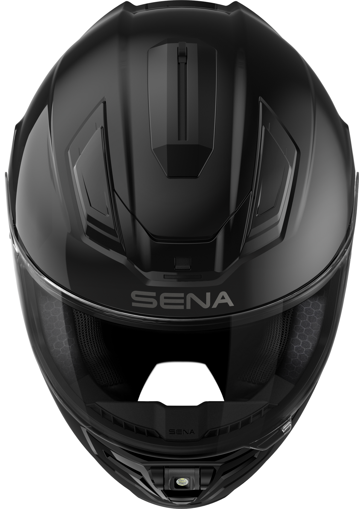 Phantom Ff Mesh Com Helmet Glossy Black 2x
