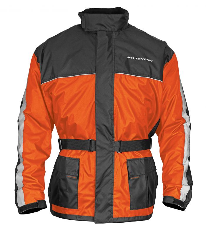 SOLO STORM JACKET ORANGE/BLACK SM