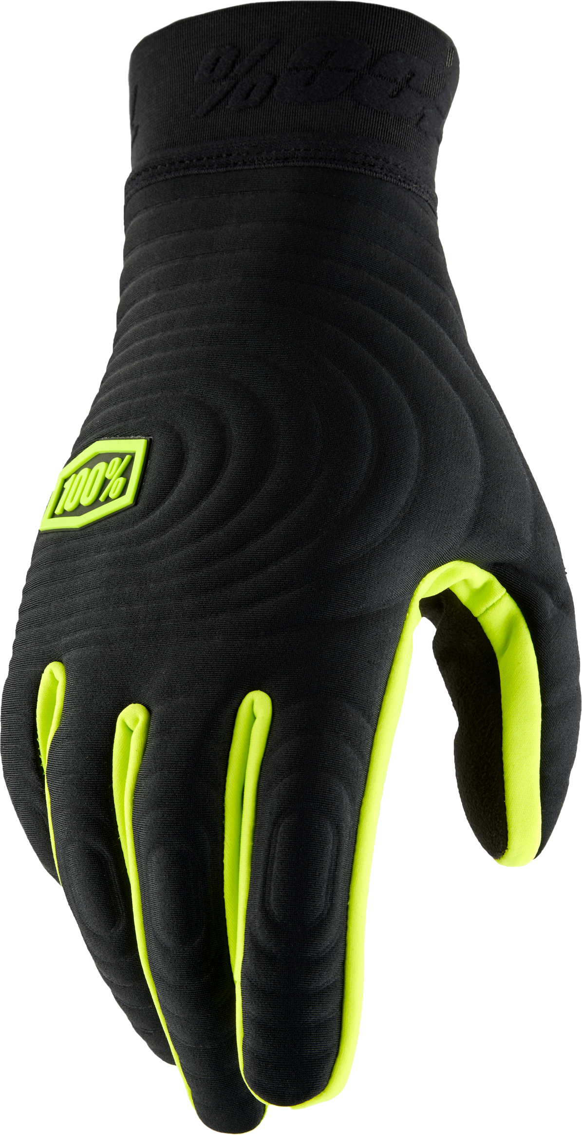 Brisker Xtreme Gloves Black/Fluo Yellow 2x