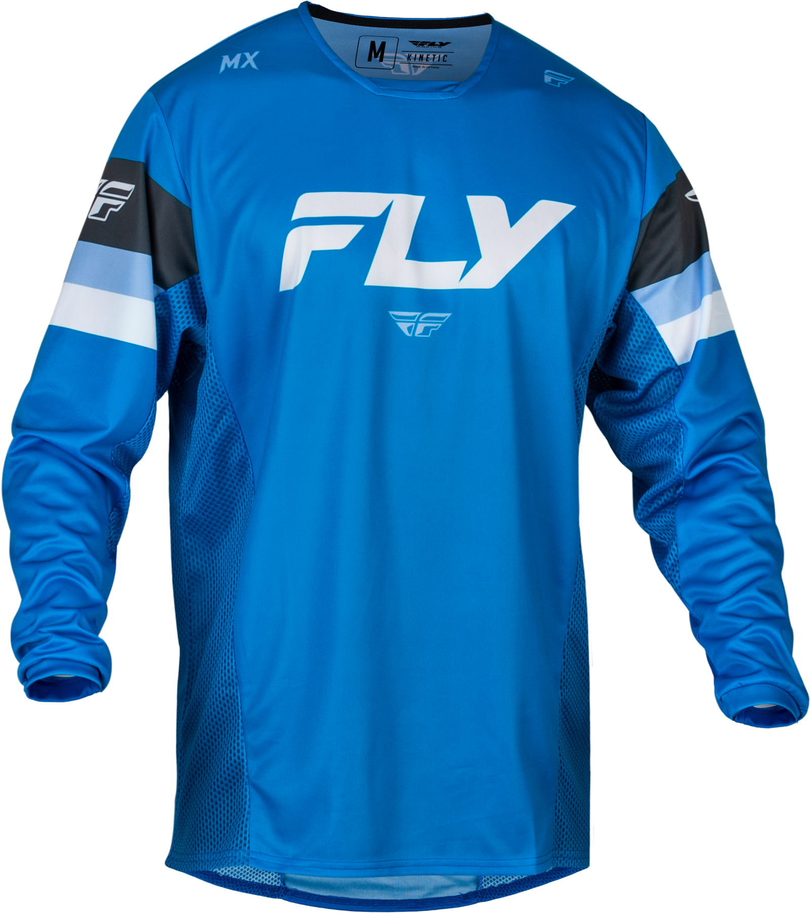Kinetic Prix Jersey Bright Blue/Charcoal/White Sm