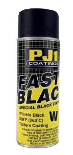 PJ1 SPRAY BLACK WRINKLE PAINT- 350F, 11OZ.