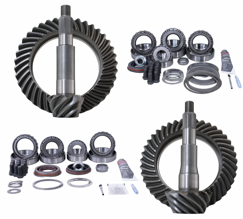 Revolution Gear &amp; Axle 93-10 Ford F-250/F-350 F10.25in-Dana 60 Reverse Cut 5.38 Ratio Gear Package