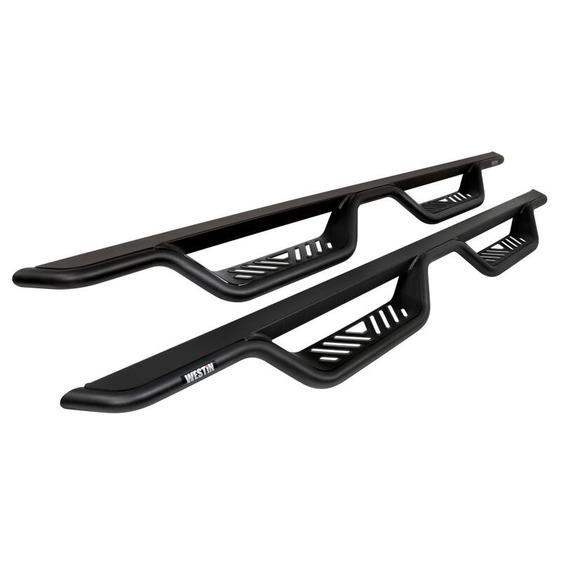 Westin 15-26/17-26 Ford F-150/F-250/F-350/F-450 SuperCab Outlaw Drop Nerf Step Bars Tex Black