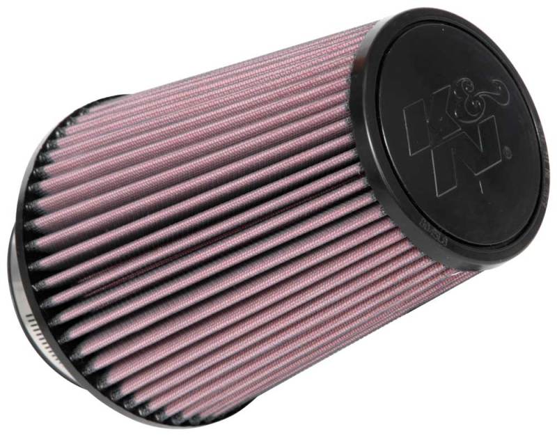 K&amp;N Universal Clamp-On Air Filter 4in FLG / 6-1/2in B / 4-1/2in T / 8in H