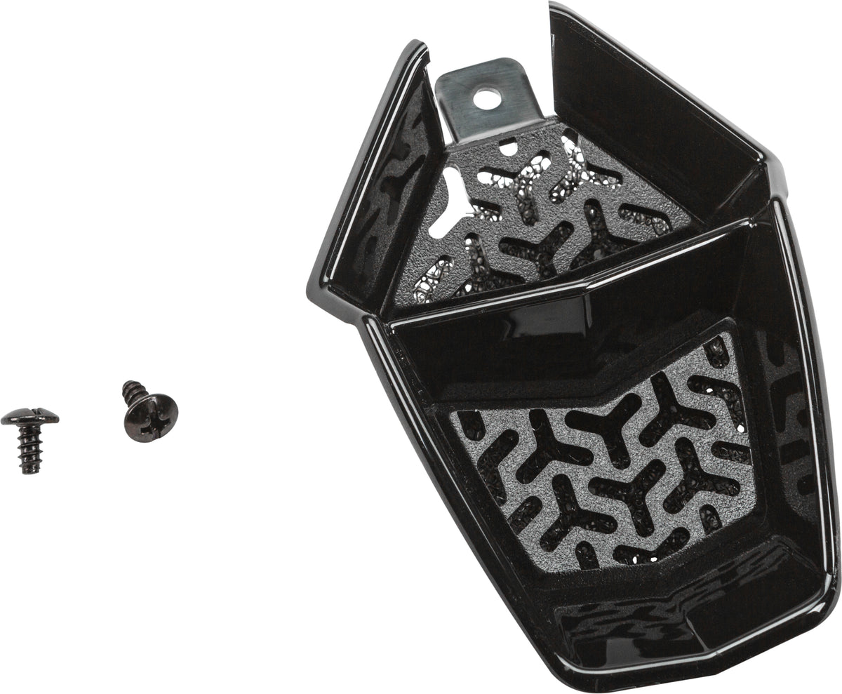 Kinetic Helmet Mouthpiece Gloss Black