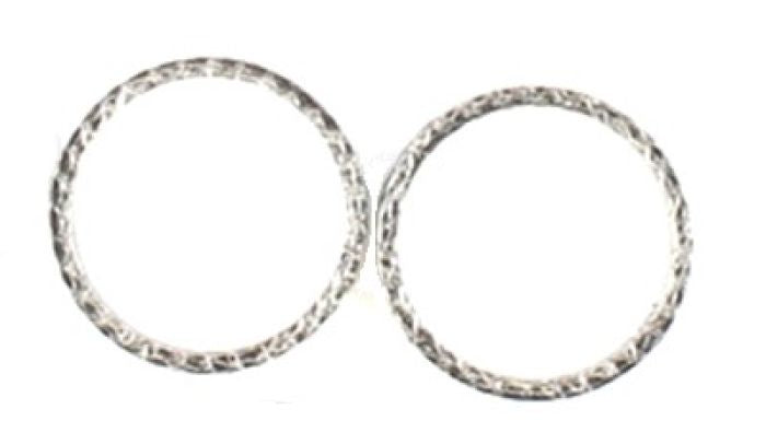 COMETIC HD MILWAUKEE 8, EXHAUST MUFFLER HEADER GASKET, PAIR