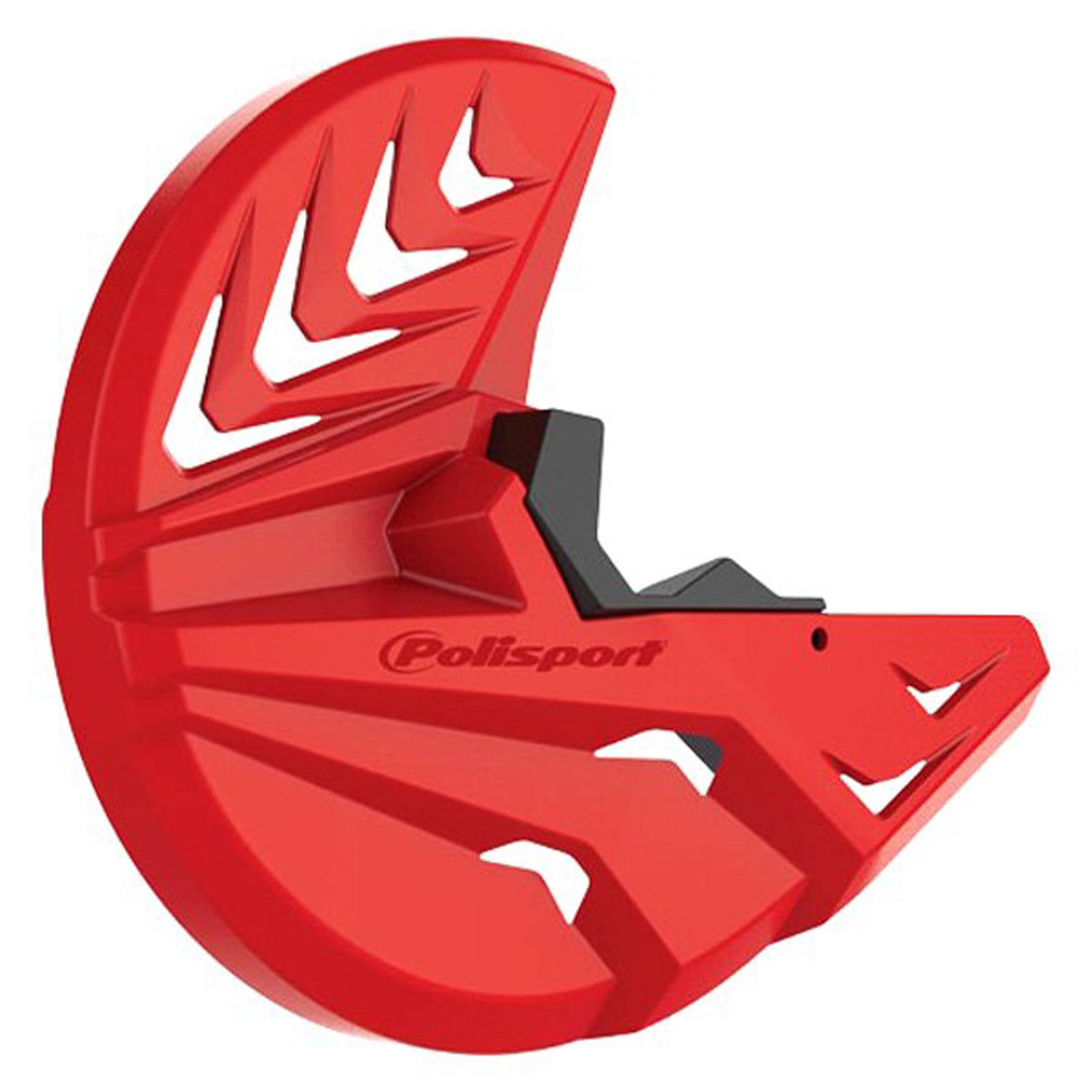 POLISPORT DISK & BOTTOM FORK PROTECTOR, RED CR04/BLACK