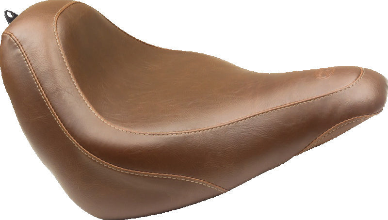Mustang 18-21 Harley Street Bob Wide Tripper Solo Seat - Brown