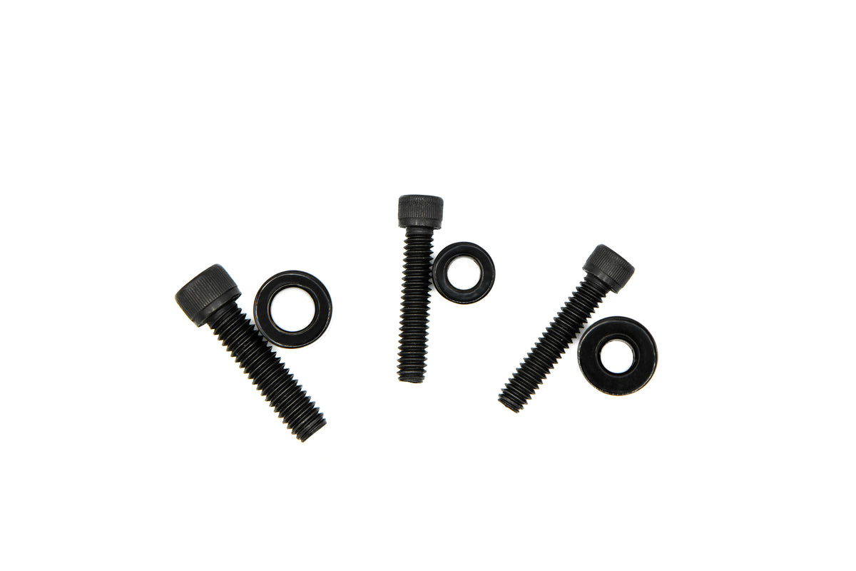 Black Bolt Kit W/Washers M8